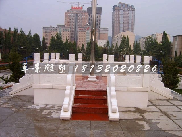 學(xué)校升旗臺(tái),漢白玉升旗臺(tái),學(xué)校白玉石升旗臺(tái)