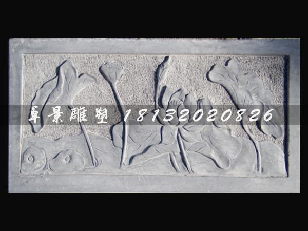 青石欄板浮雕，石頭欄板雕塑