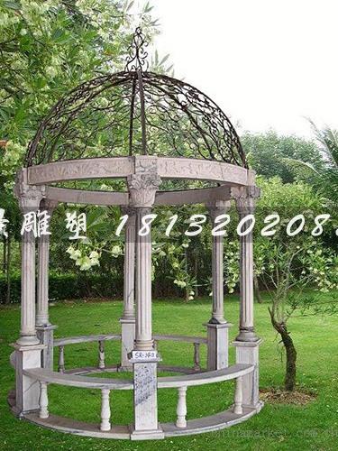 石頭涼亭，石雕涼亭