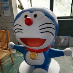 玻璃鋼哆啦A夢雕塑，玻璃鋼機器貓雕塑