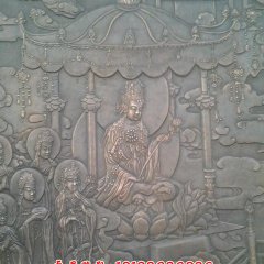 寺廟銅浮雕,紫銅浮雕