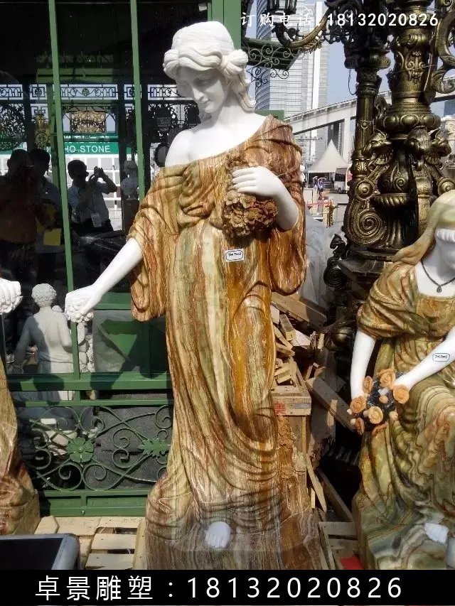 西方人物石雕,西方美女石雕 (1)