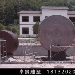 銅鼓,鑄銅鼓雕塑