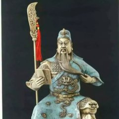 關帝圣君銅雕,鑄銅關帝圣君雕塑