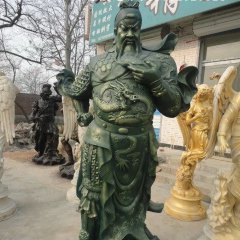 關公銅雕, 鑄銅關公雕塑