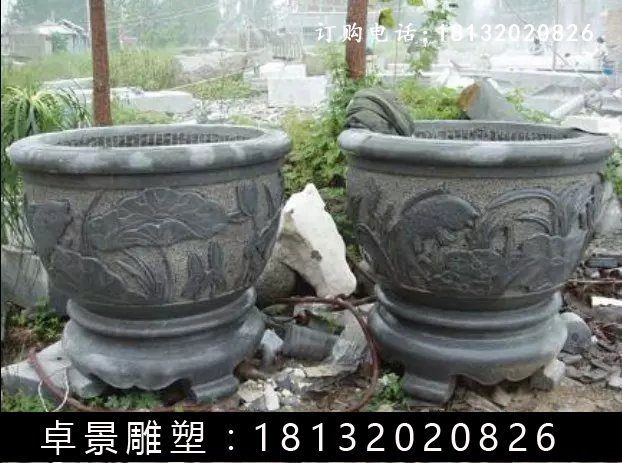 石水缸,仿古石水缸 (5)