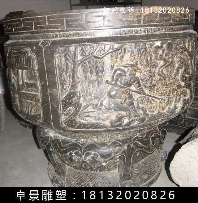 石水缸,仿古石水缸 (7)