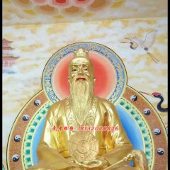 太上老君銅雕,道德天尊銅雕,鎏金銅太上老君雕塑