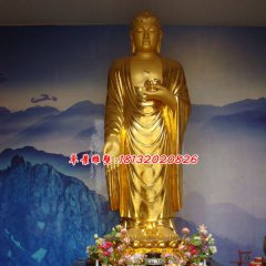 佛像銅雕,鎏金佛像銅雕