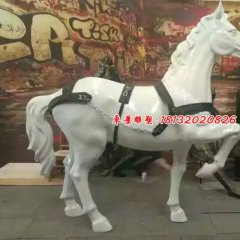 玻璃鋼馬雕塑,玻璃鋼仿真馬雕塑