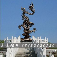銅雕龍,鑄銅龍銅雕