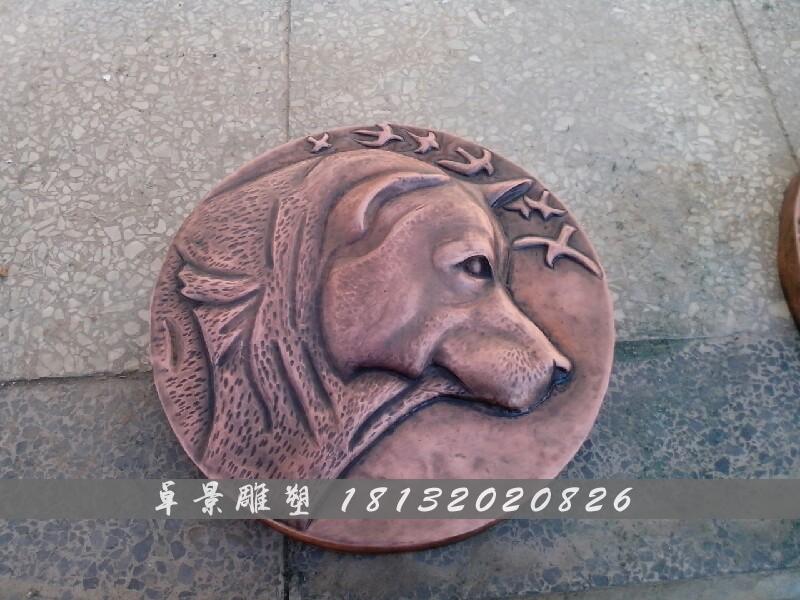 十二生肖銅浮雕,銅十二生肖浮雕 (3)