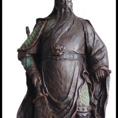 關公銅雕，關帝銅雕，關帝圣像銅雕