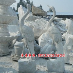 仙鶴石雕,大理石仙鶴雕塑