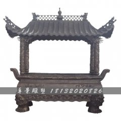 銅香爐，鑄銅香爐，銅方香爐