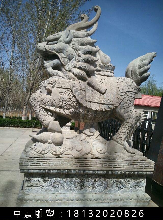 麒麟石雕,仿古麒麟石雕 (1)