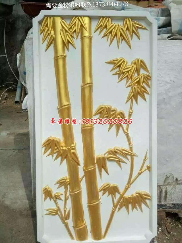 銅浮雕,梅蘭竹菊銅浮雕 (4)