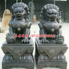 銅獅子,北京獅銅雕