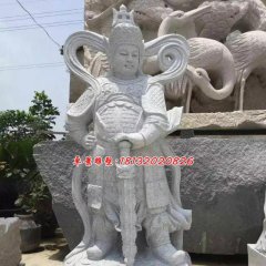 韋陀石雕，大理石韋陀菩薩雕塑