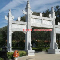石雕牌坊,大理石牌坊,標志牌坊雕塑