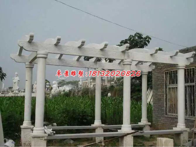 長廊石雕,公園走廊雕塑