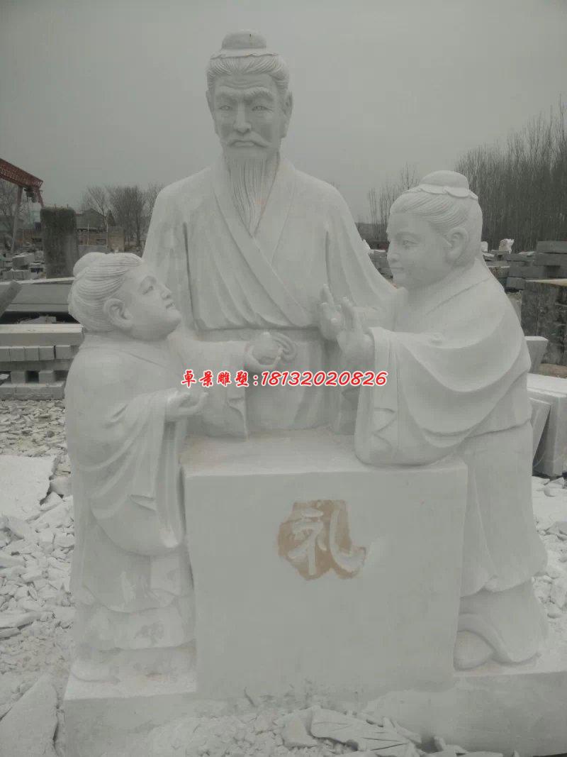 禮樂射御書數(shù)石雕,古代六藝石雕 (5)