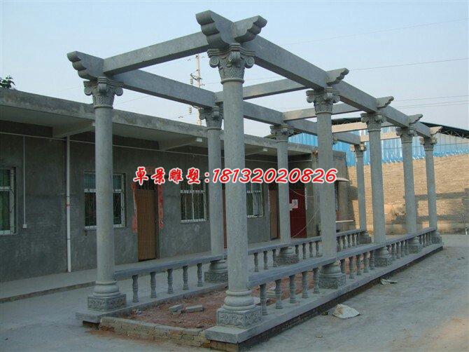 大理石長廊，公園走廊石雕 (3)
