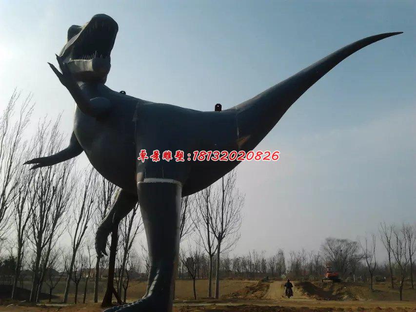 玻璃鋼恐龍雕塑，公園動物雕塑 (1)