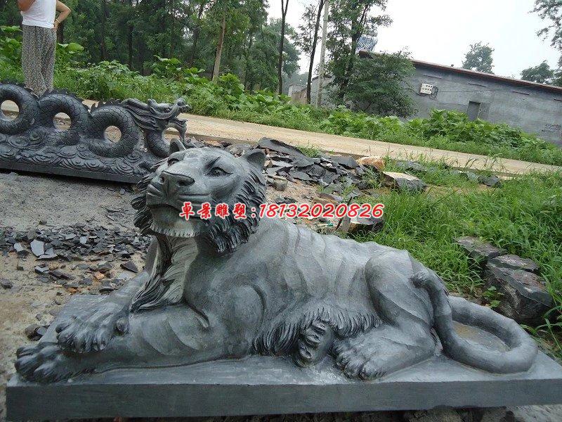 玻璃鋼老虎雕塑,玻璃鋼動物雕塑 (1)
