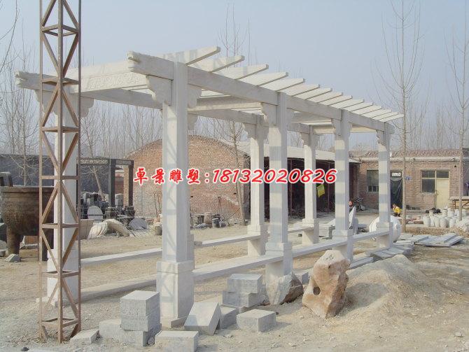 石雕長廊,漢白玉走廊雕塑
