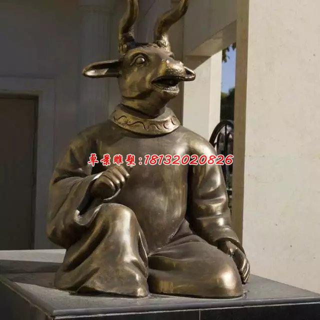 十二生肖銅雕,鑄銅十二生肖銅雕 (1)