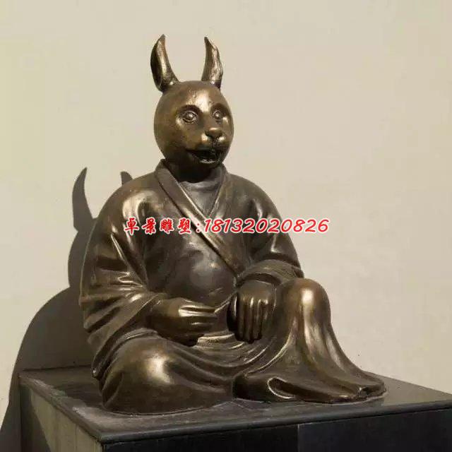 十二生肖銅雕,鑄銅十二生肖銅雕 (3)