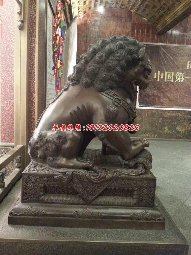 北京獅銅雕,鑄銅獅子雕塑 (3)