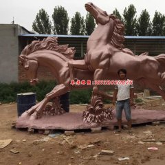 不銹鋼馬雕塑,廣場不銹鋼動物雕塑