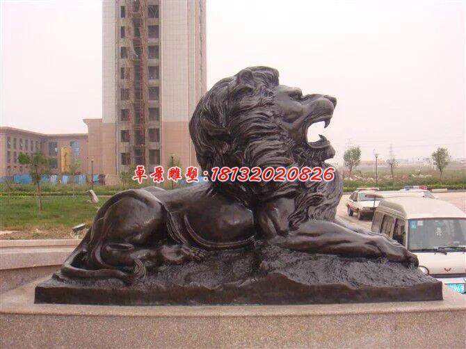 銅獅子,西洋獅子銅雕