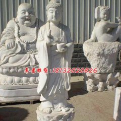 如來佛祖石雕，漢白玉佛像雕塑