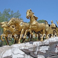 銅馬雕塑,鑄造銅馬,馬雕塑