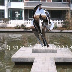 不銹鋼抽象藝術雕塑,廣場不銹鋼雕塑