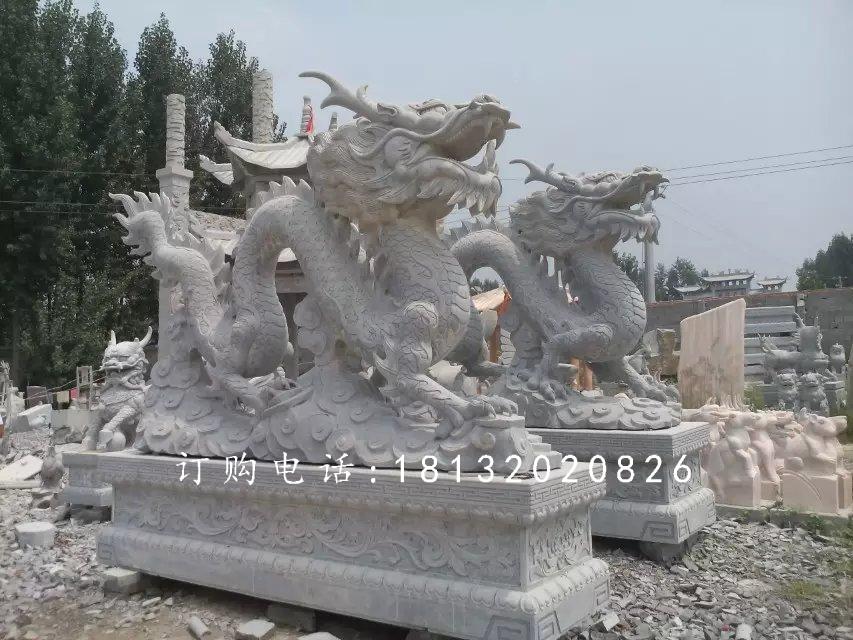 龍石雕,青龍石雕,青石龍雕塑 (1)