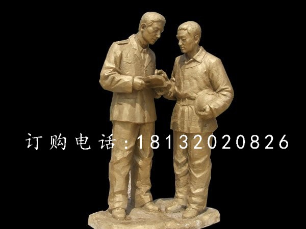 玻璃鋼消防部隊雕塑,玻璃鋼消防隊員