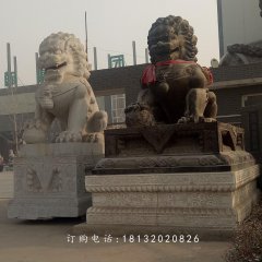 北京獅石雕,大理石獅子雕塑