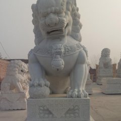 北京獅石雕,大型北京獅石雕