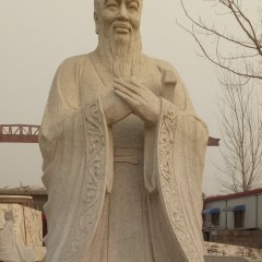 孔子石雕,校園人物石雕