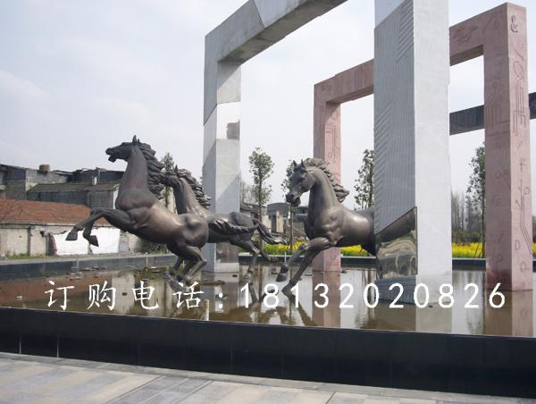 奔跑的馬銅雕,廣場銅雕馬