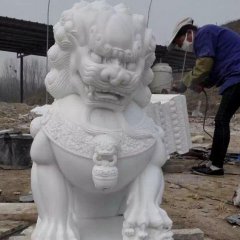 北京獅石雕,漢白玉獅子石雕