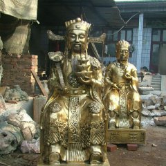 財神銅雕,文財神銅雕
