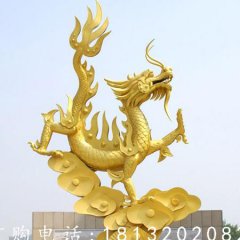 不銹鋼龍騰虎躍雕塑,廣場不銹鋼雕塑