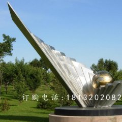 不銹鋼明珠雕塑,公園不銹鋼雕塑