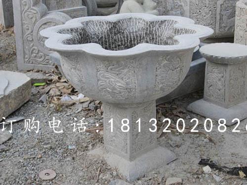 大理石花盆雕塑,花崗巖花盆