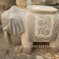 大象石凳,仿古石凳,仿古石雕